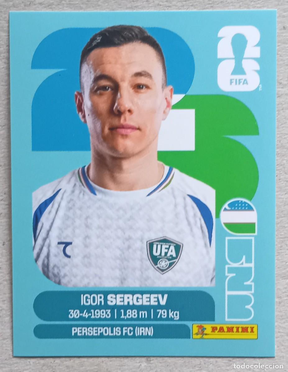 Trading Cards: Figurina Panini 2026 Cromo World Cup Usa Mundial 2026 Igor Sergeev Uzbekistan n UZB 19