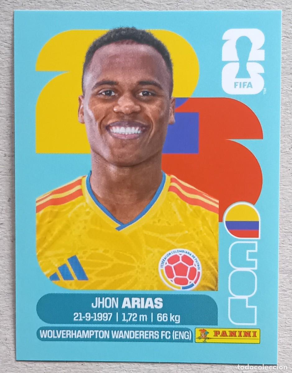 Trading Cards: Figurina Panini 2026 Cromo World Cup Usa Mundial 2026 John Arias Colombia n COL 17
