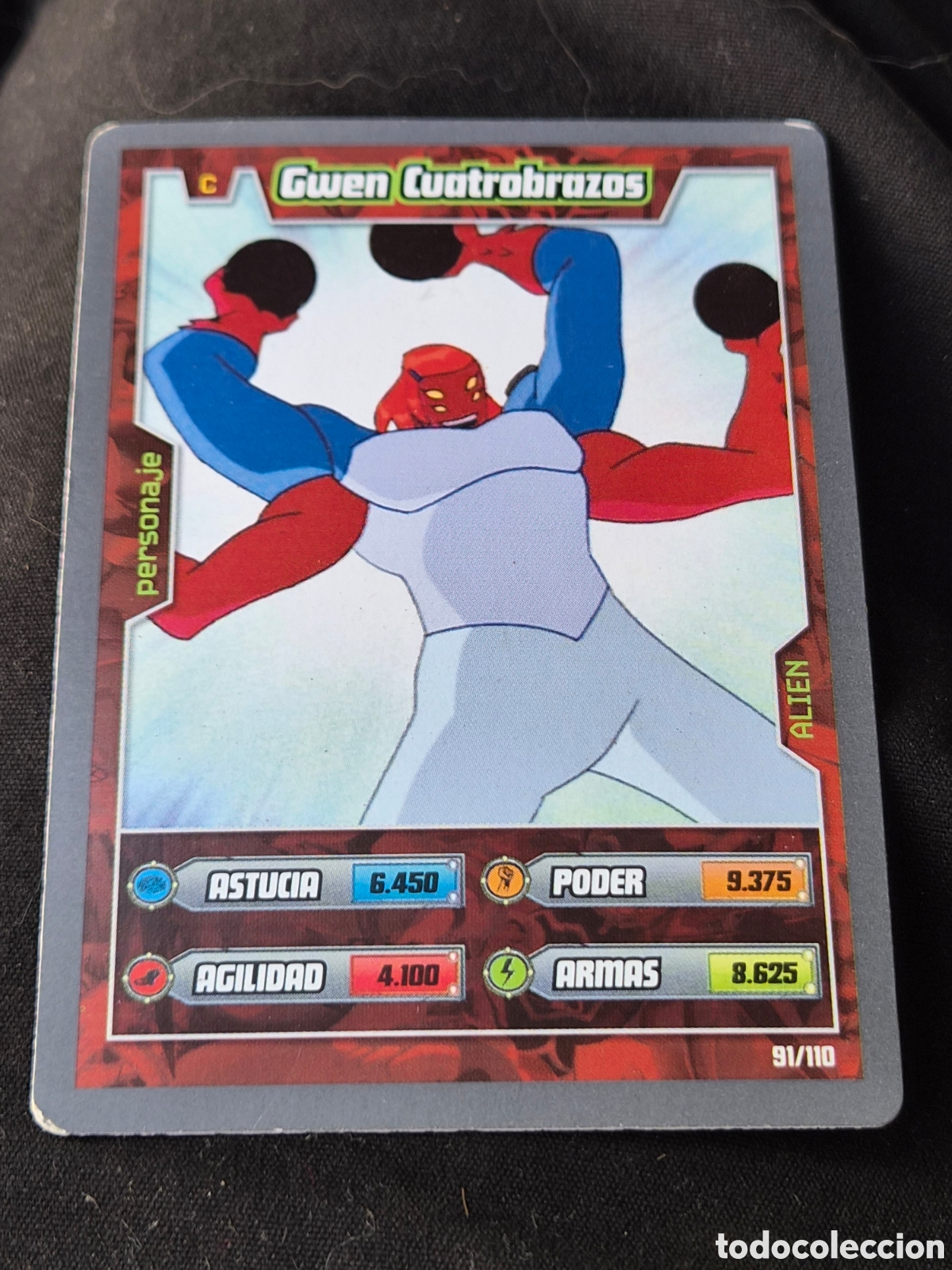 Trading Cards: 91 - GWEN CUATROBRAZOS , BEN ALIEN ADVENTURES