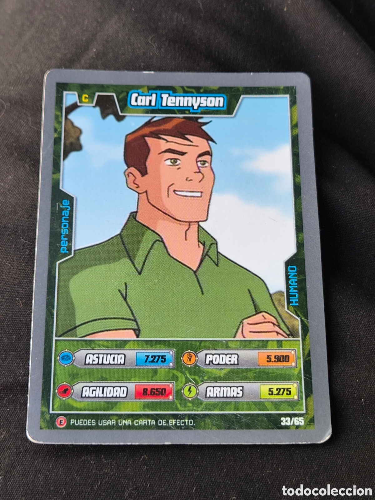Trading Cards: 33 - CARL TENNYSON , BEN 10 ALIEN ADVENTURES