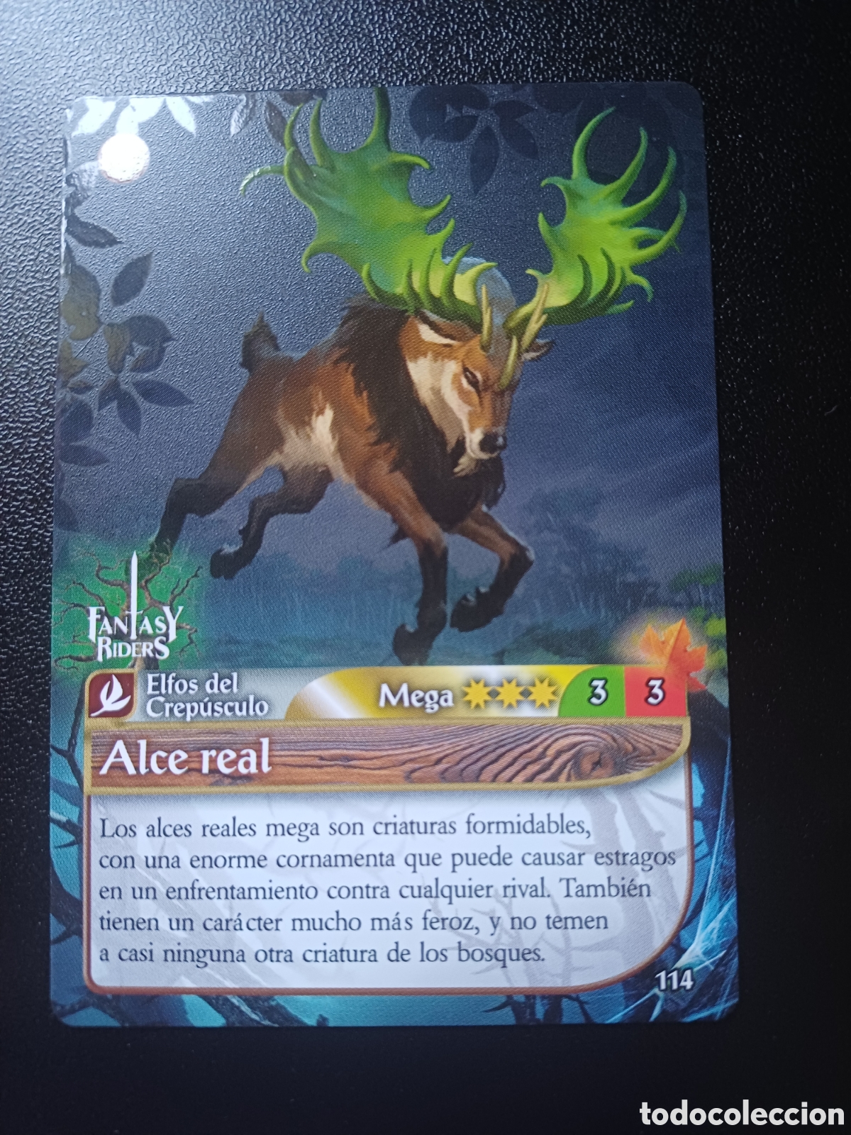 Cartes &agrave; &Eacute;changer: #114 ALCE REAL MEGA PANINI FANTASY RIDER 2018