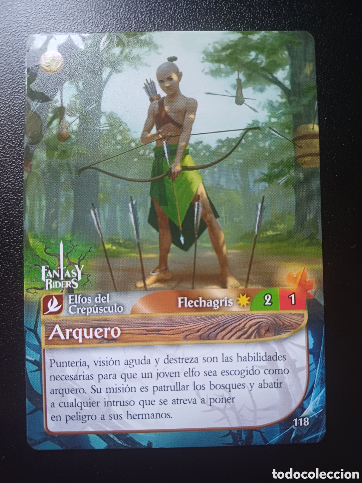 Cartes &agrave; &Eacute;changer: #118 ARQUERO PANINI FANTASY RIDER 2018