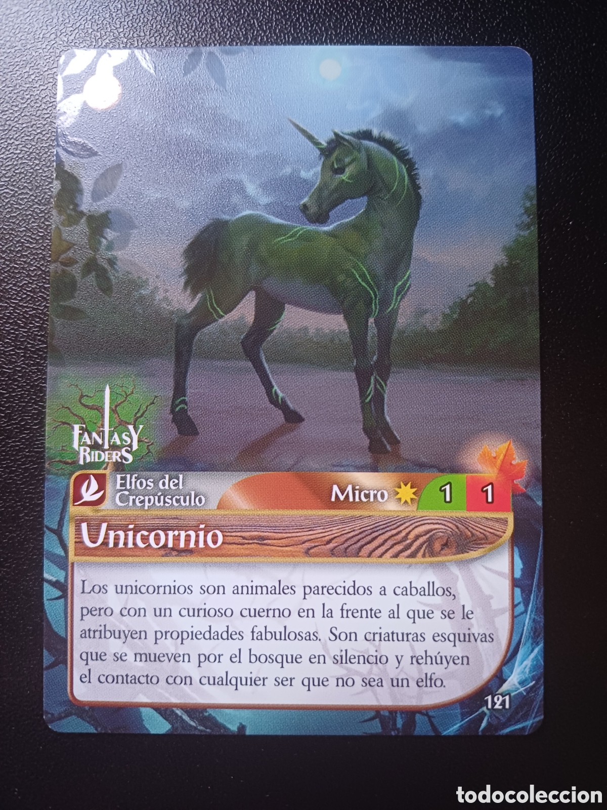 Cartes &agrave; &Eacute;changer: #121 UNICORNIO PANINI FANTASY RIDER 2018