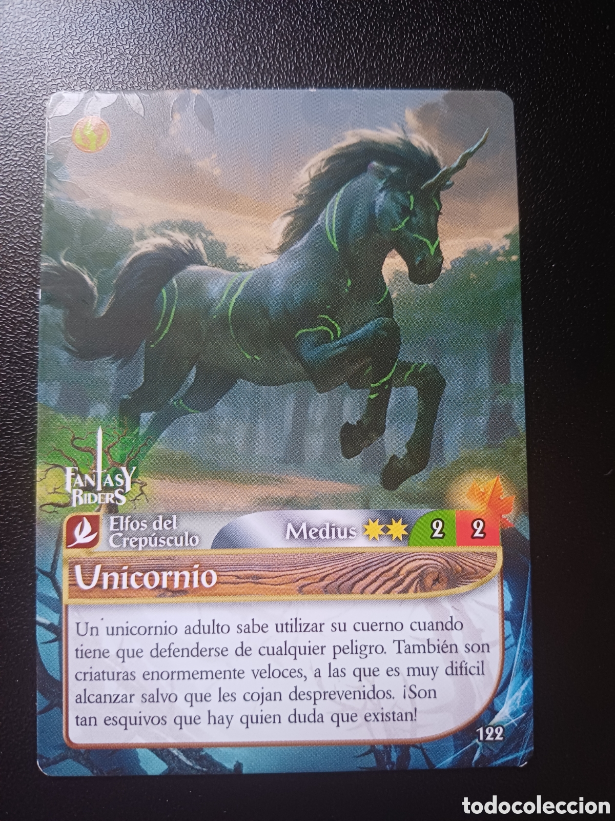 Cartes &agrave; &Eacute;changer: #122 UNICORNIO PANINI FANTASY RIDER 2018