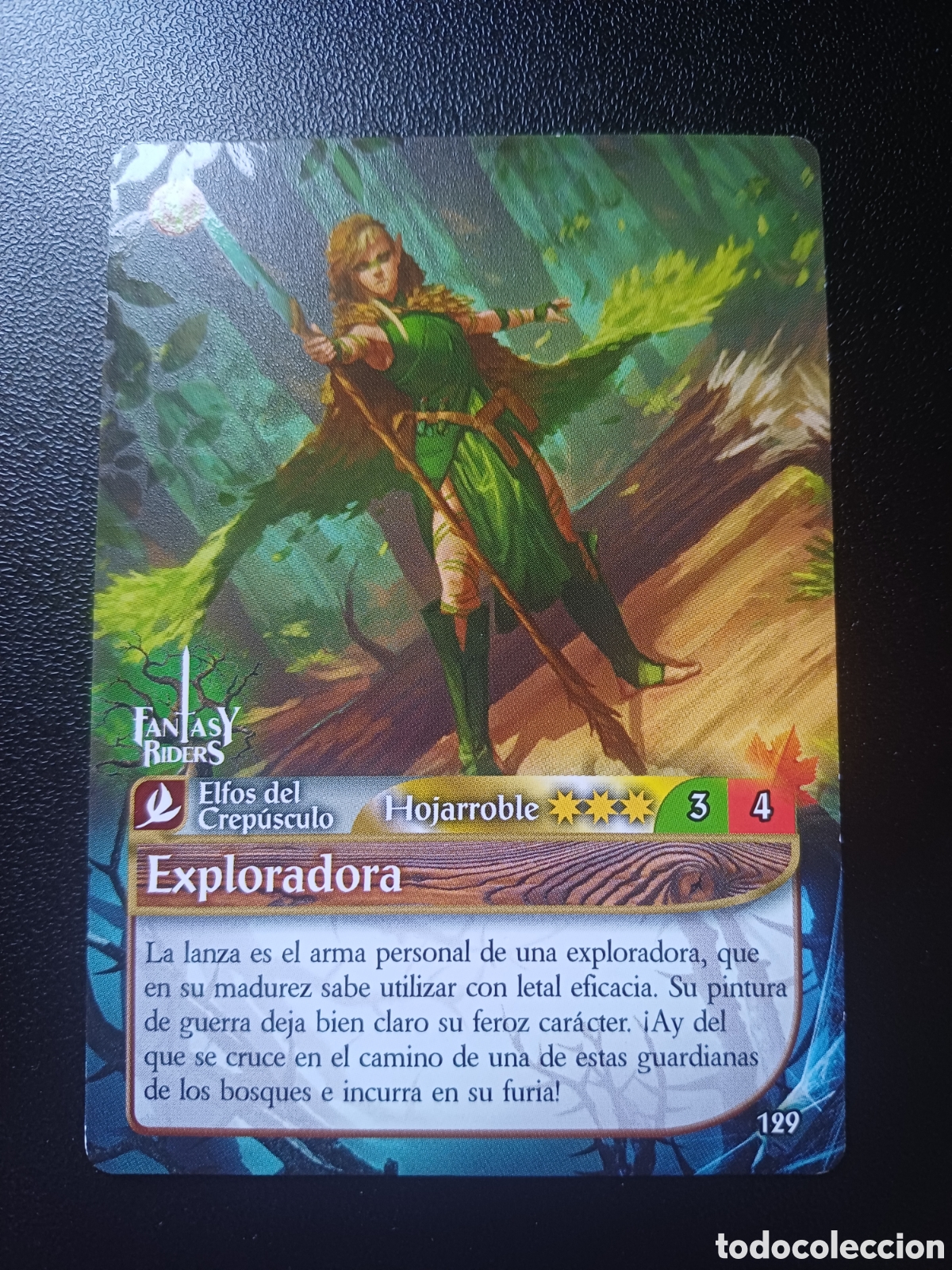 Trading Cards: #129 EXPLORADORA PANINI FANTASY RIDER 2018