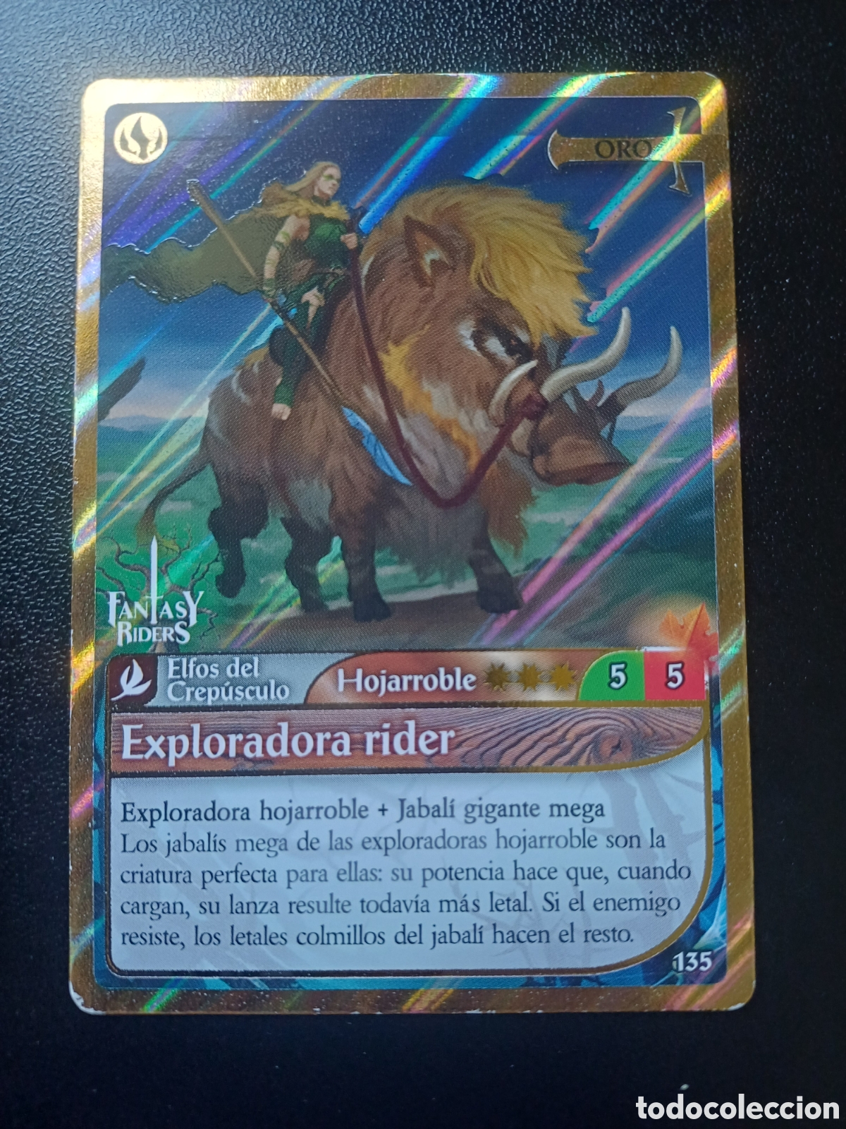 Cartes &agrave; &Eacute;changer: #135 EXPLORADORA RIDER ORO PANINI FANTASY RIDER 2018