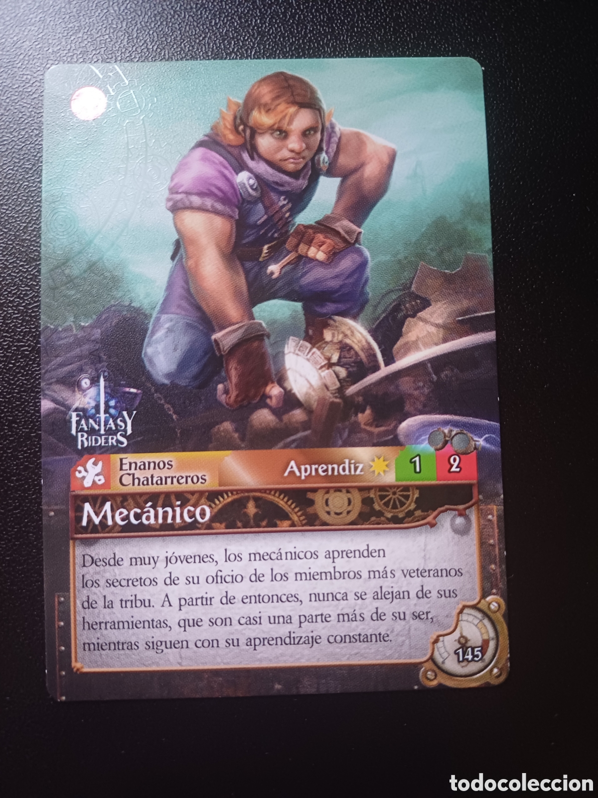Trading cards: #145 MECANICO PANINI FANTASY RIDER 2018