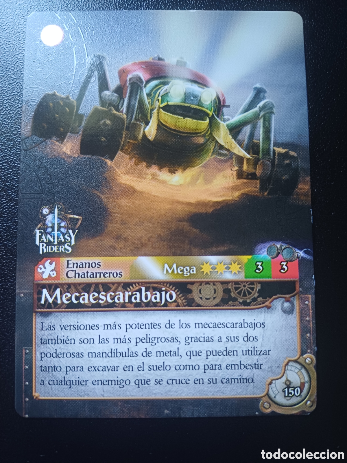 Cartes &agrave; &Eacute;changer: #150 MECAESCARABAJO MEGA PANINI FANTASY RIDER 2018