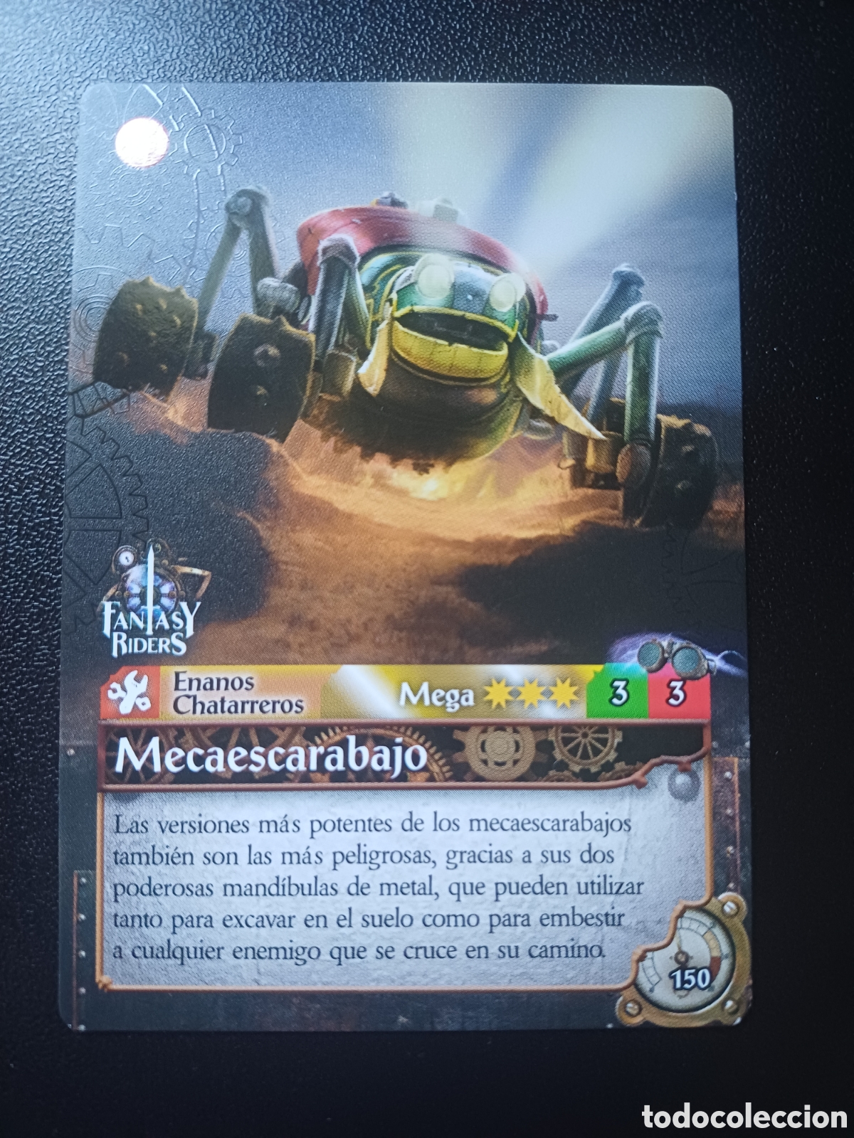 Cartes &agrave; &Eacute;changer: #150 MECAESCARABAJO MEGA PANINI FANTASY RIDER 2018
