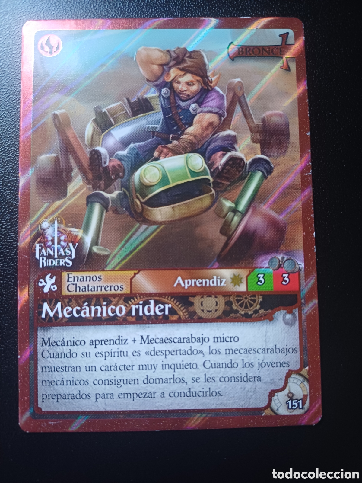 Trading Cards: #151 MECANICO RIDER PANINI FANTASY RIDER 2018