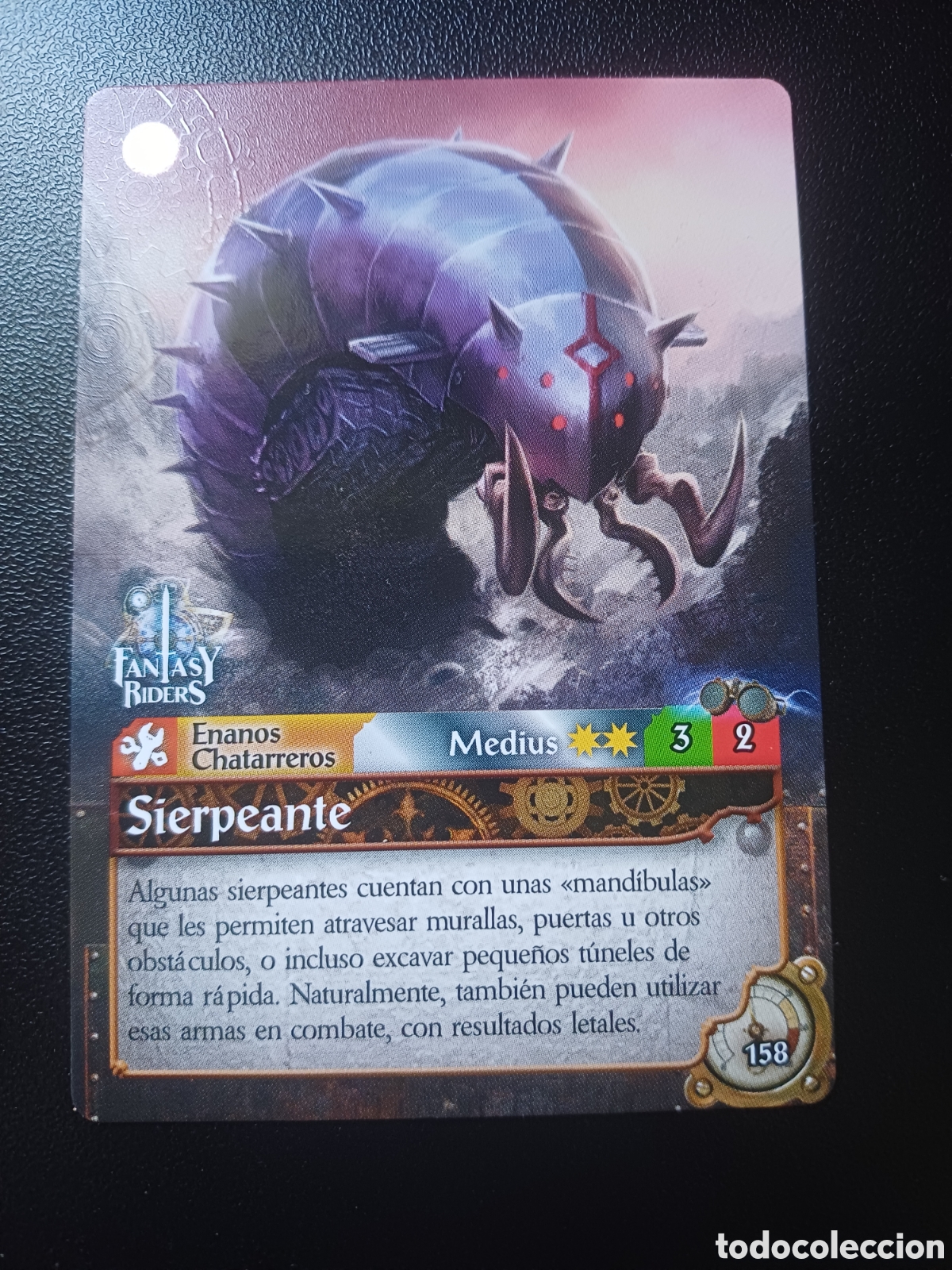 Cartes &agrave; &Eacute;changer: #158 SIERPEANTE MEDIUS PANINI FANTASY RIDER 2018