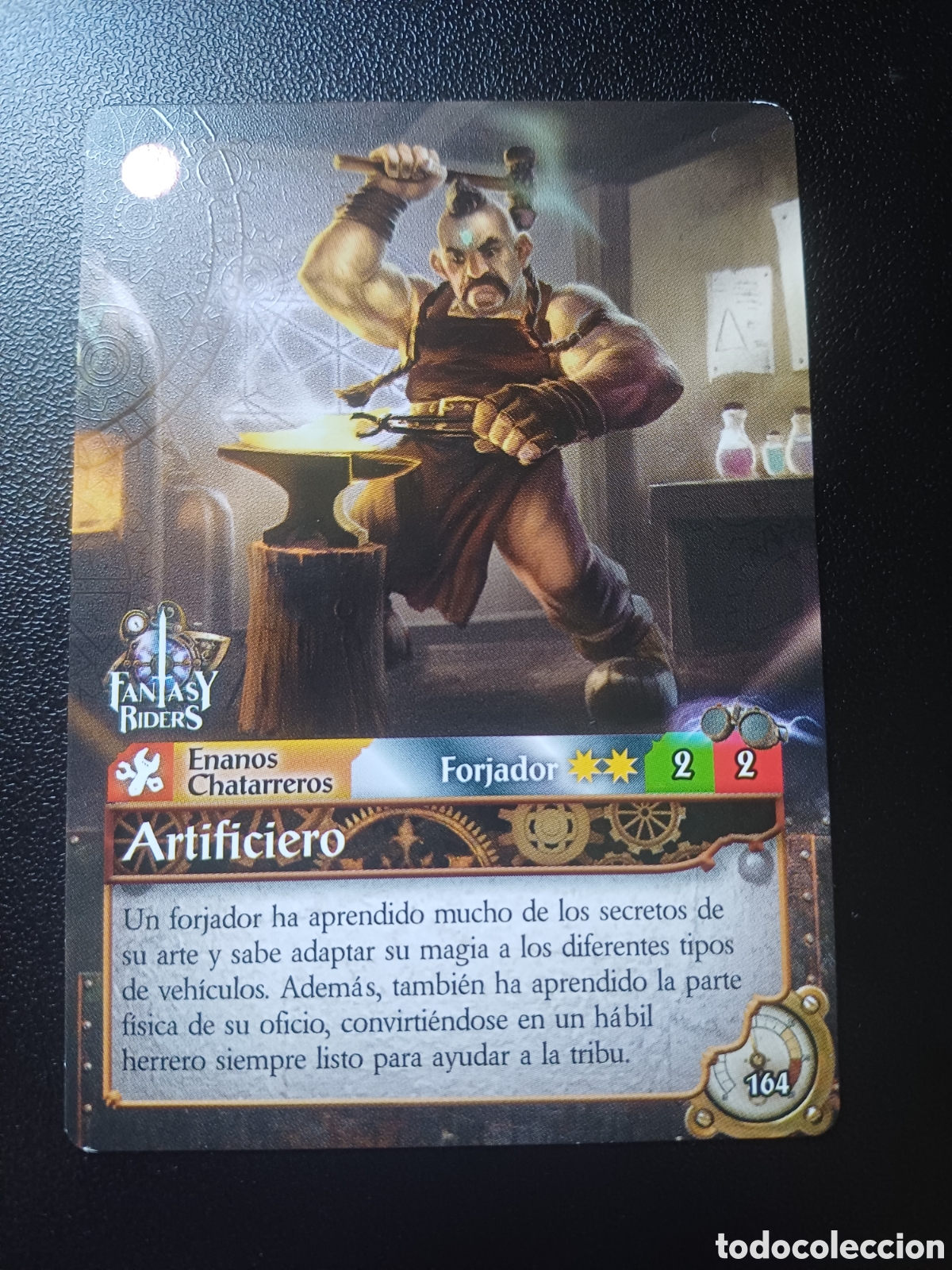 Trading Cards: #164 ARTIFICIERO PANINI FANTASY RIDER 2018