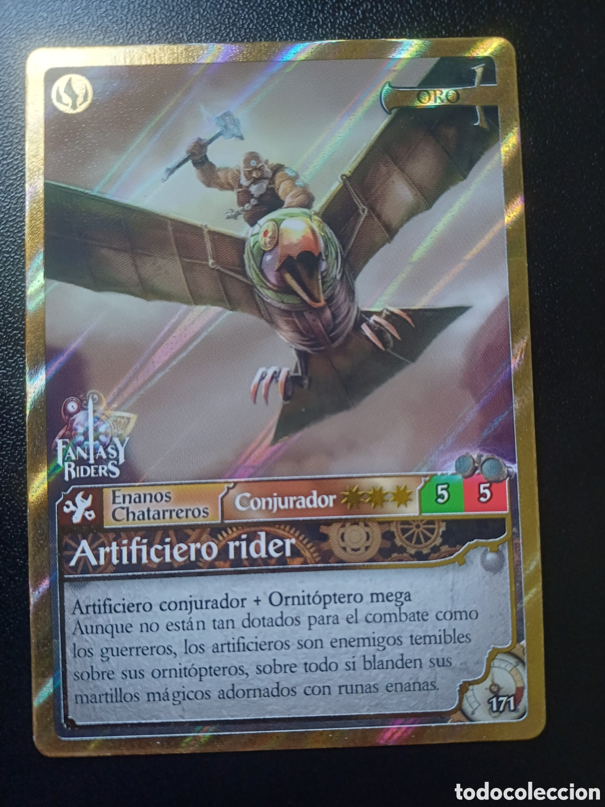 Cartes &agrave; &Eacute;changer: #171 ARTIFICIERO RIDER ORO PANINI FANTASY RIDER 2018