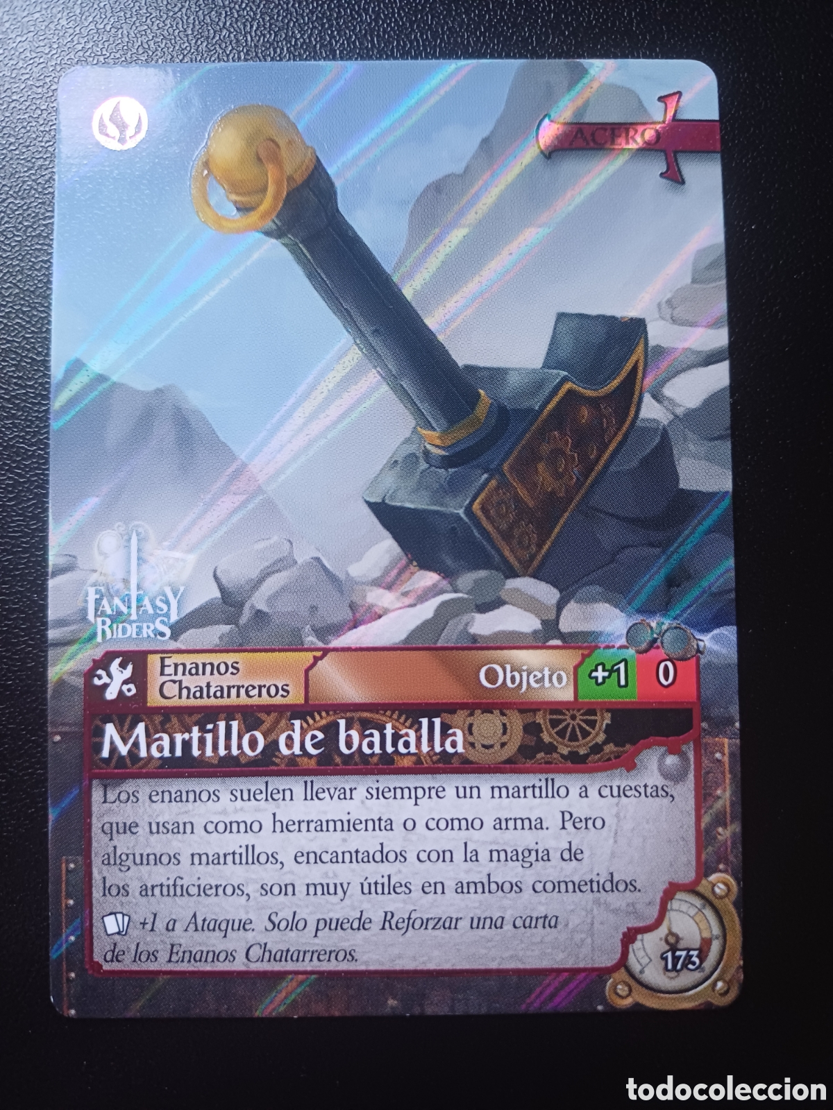Cartes &agrave; &Eacute;changer: #173 MARTILLO DE BATALLA PANINI FANTASY RIDER 2018