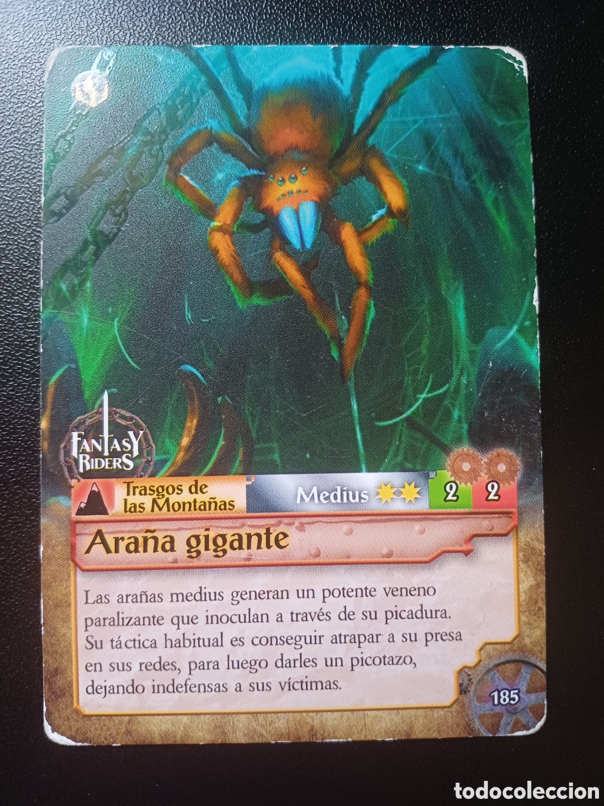 Cartes &agrave; &Eacute;changer: #185 ARA&Ntilde;A GIGANTE PANINI FANTASY RIDER 2018