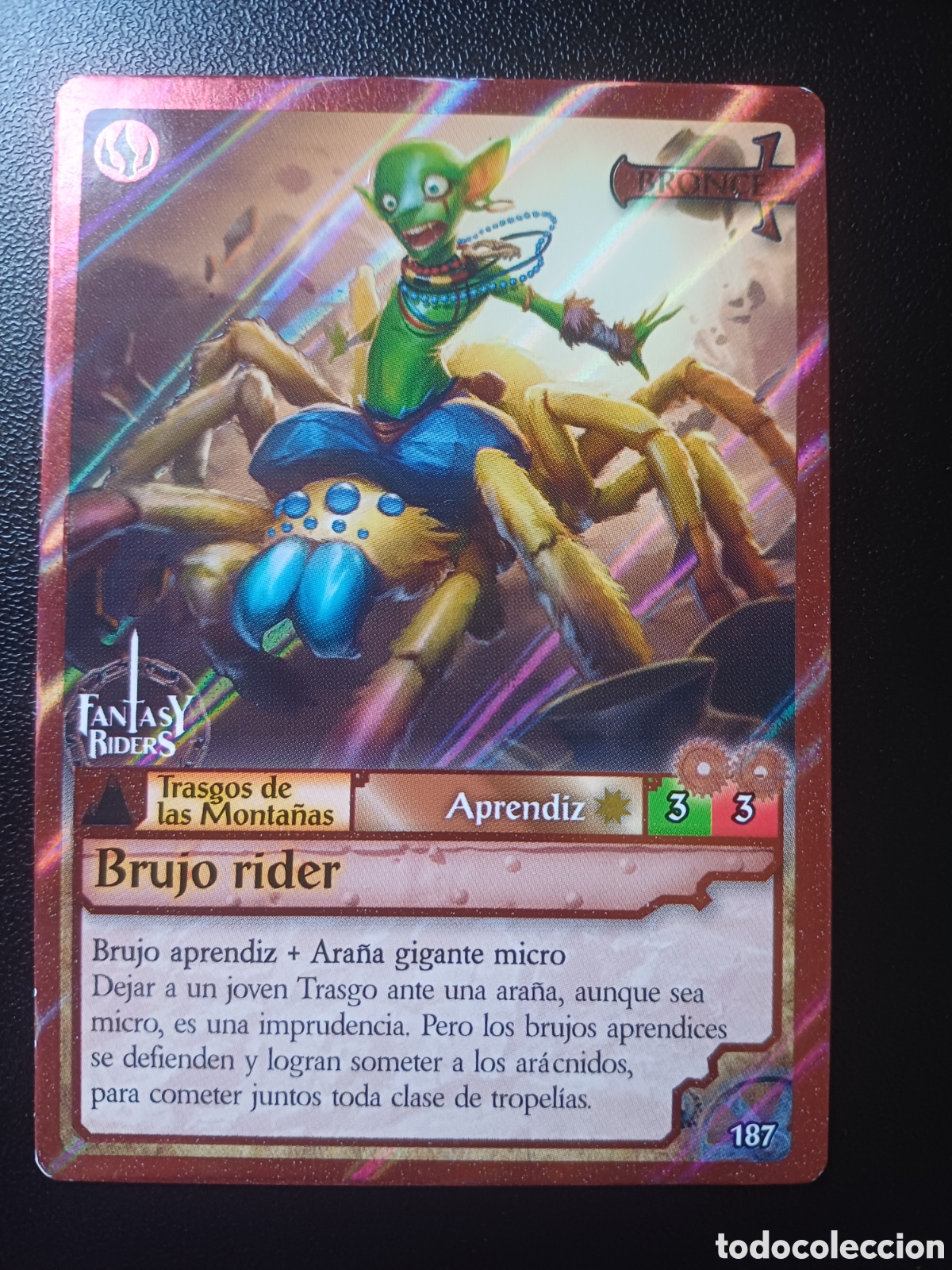 Cartes &agrave; &Eacute;changer: #187 BRUJO RIDER PANINI FANTASY RIDER 2018