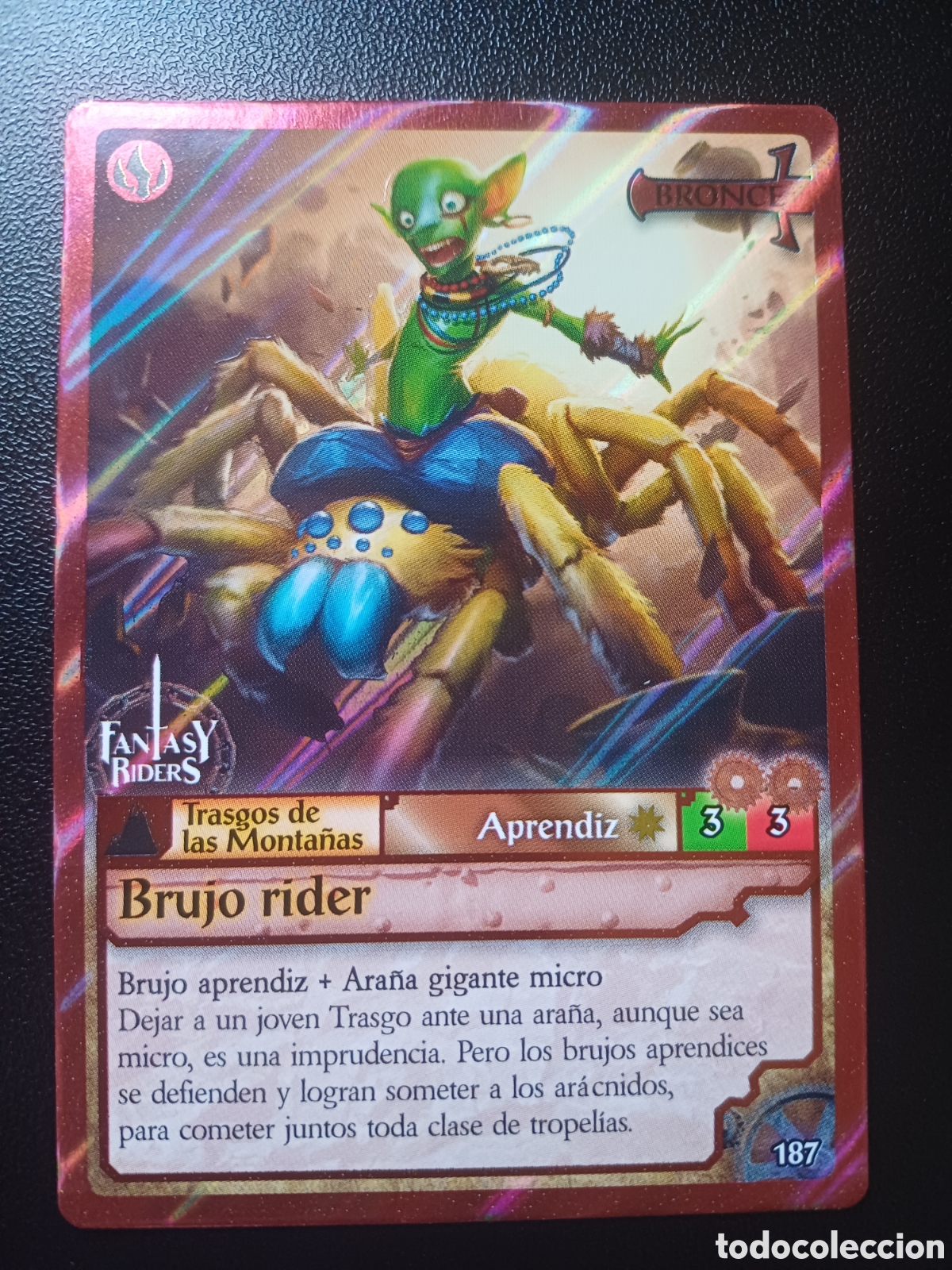 Cartes &agrave; &Eacute;changer: #187 BRUJO RIDER PANINI FANTASY RIDER 2018