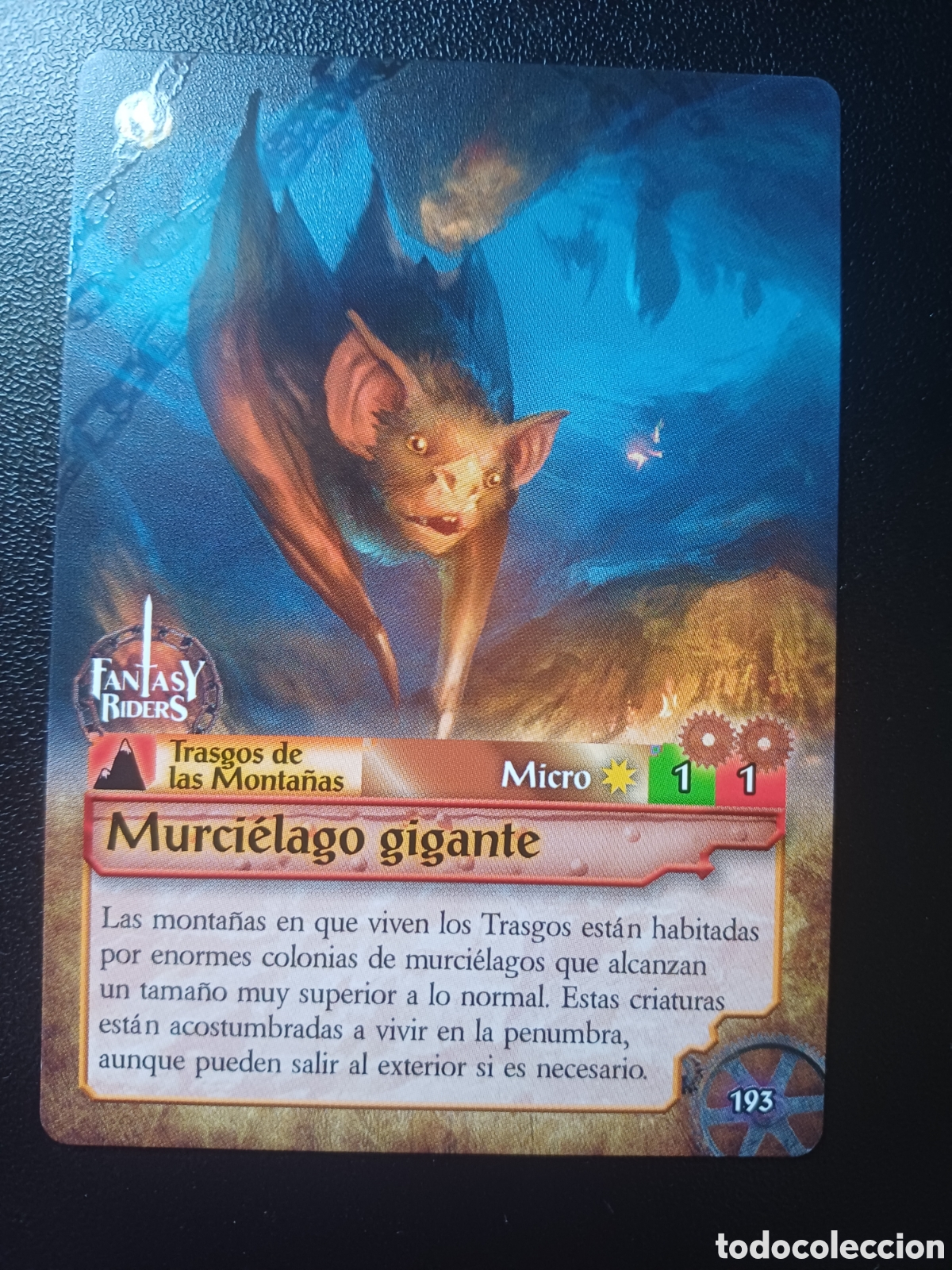 Cartes &agrave; &Eacute;changer: #193 MURCIELAGO GIGANTE PANINI FANTASY RIDER 2018