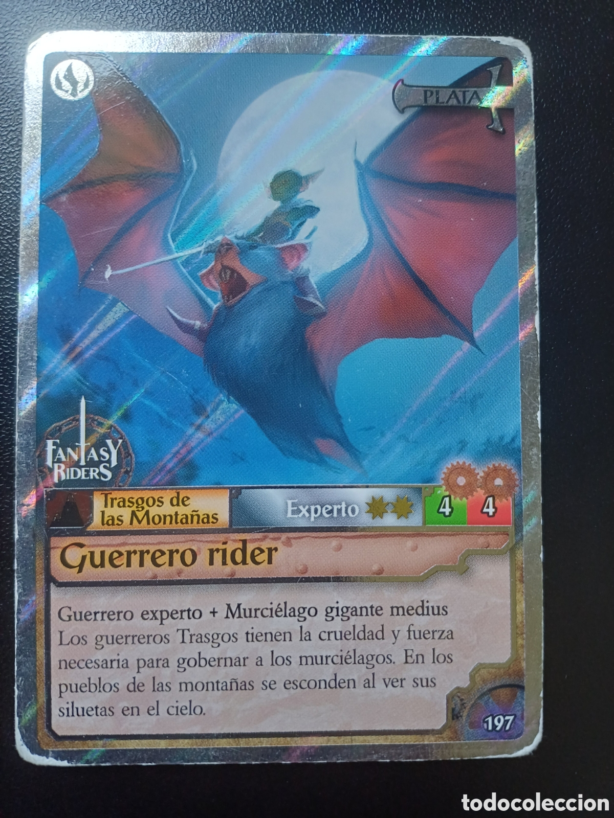 Cartes &agrave; &Eacute;changer: #197 GUERRERO RIDER PLATA PANINI FANTASY RIDER 2018