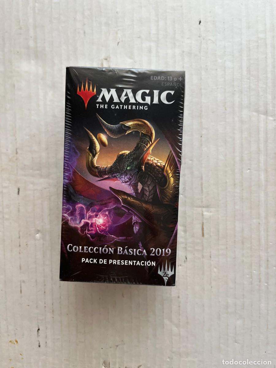 Trading Cards: PACK DE PRESENTACION COLECCION BASICA 2019 MTG MAGIC THE GATHERING- KREATEN