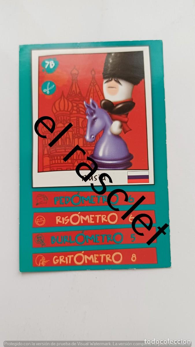 Trading Cards: CARTA/CROMO -RAYMAN-INVADEN EL MUNDO 2008- RUSIA