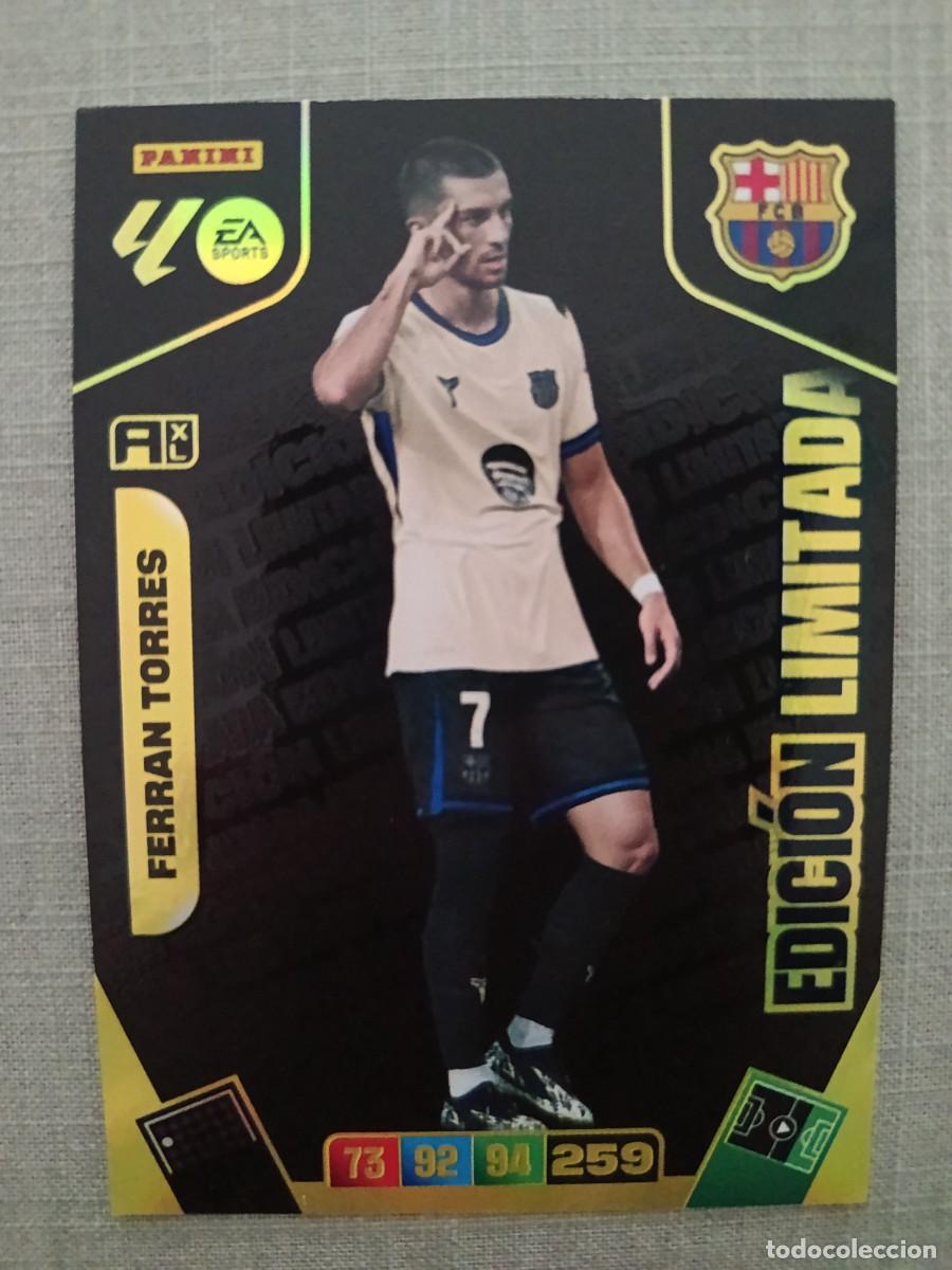 Trading Cards: ADRENALYN XL 2025/26. FERR&Aacute;N TORRES &rdquo;EDICI&Oacute;N LIMITADA&rdquo;. FC.BARCELONA