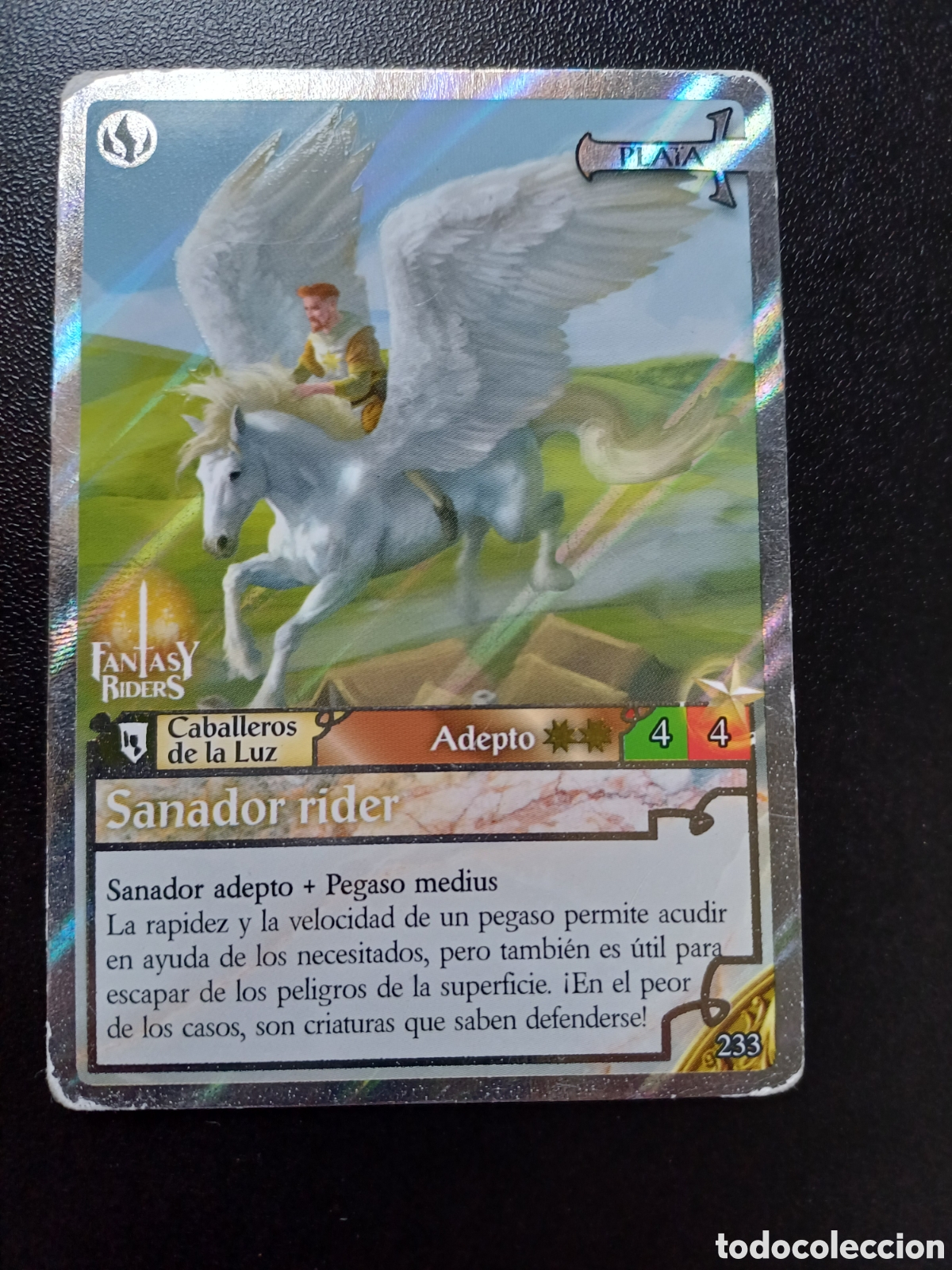 Trading Cards: #233 SANADOR RIDER PLATA PANINI FANTASY RIDER 2018