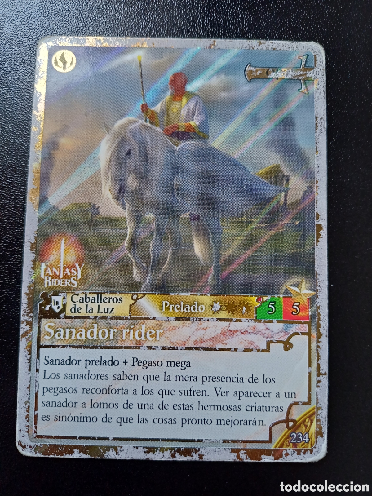Trading Cards: #234 SANADOR RIDER ORO PANINI FANTASY RIDER 2018