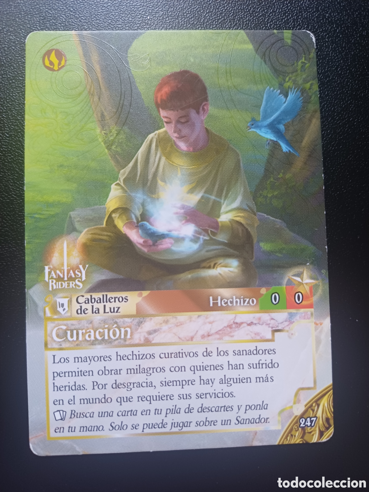 Trading Cards: #247 CURACION PANINI FANTASY RIDER 2018