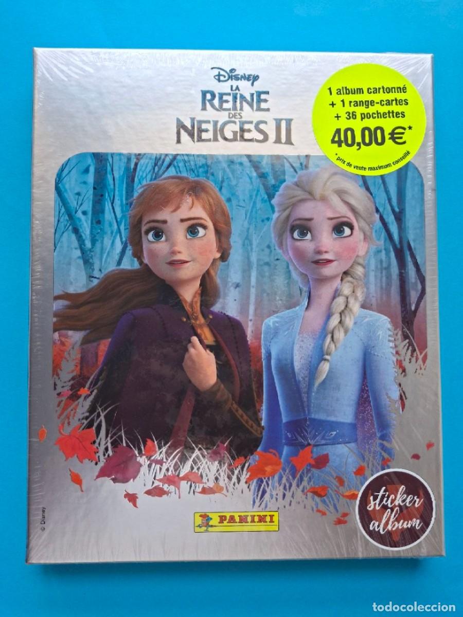 Trading Cards: Disney FROZEN II Caja coleccionista sellada: &Aacute;lbum tapa dura, Stickers, Cards y Porta-Cards PANINI