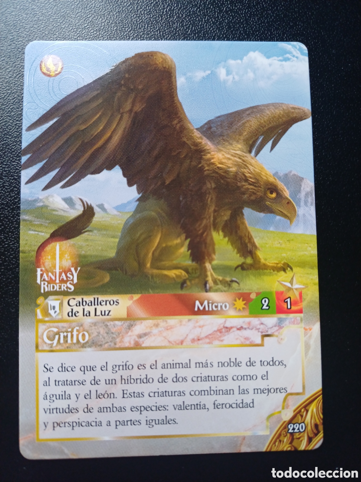 Trading cards: #220 GRIFO PANINI FANTASY RIDER 2018