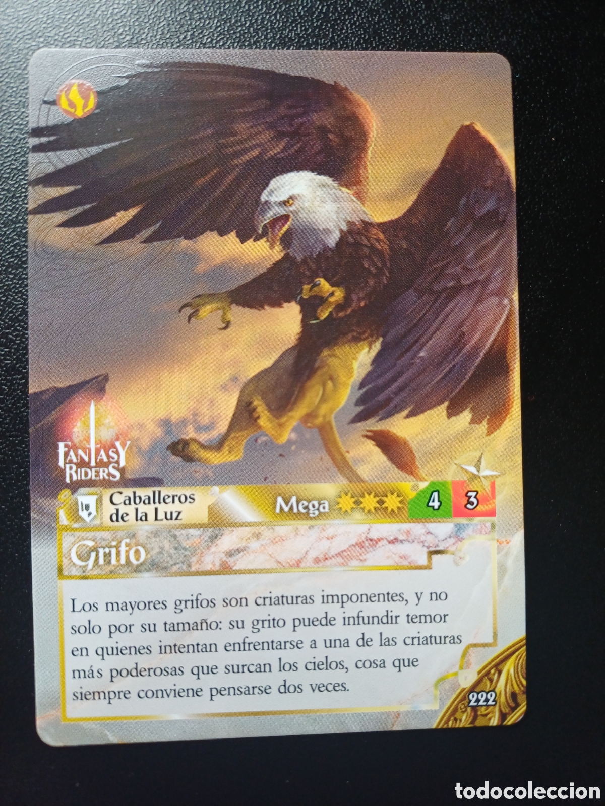 Trading cards: #222 GRIFO MEGA PANINI FANTASY RIDER 2018