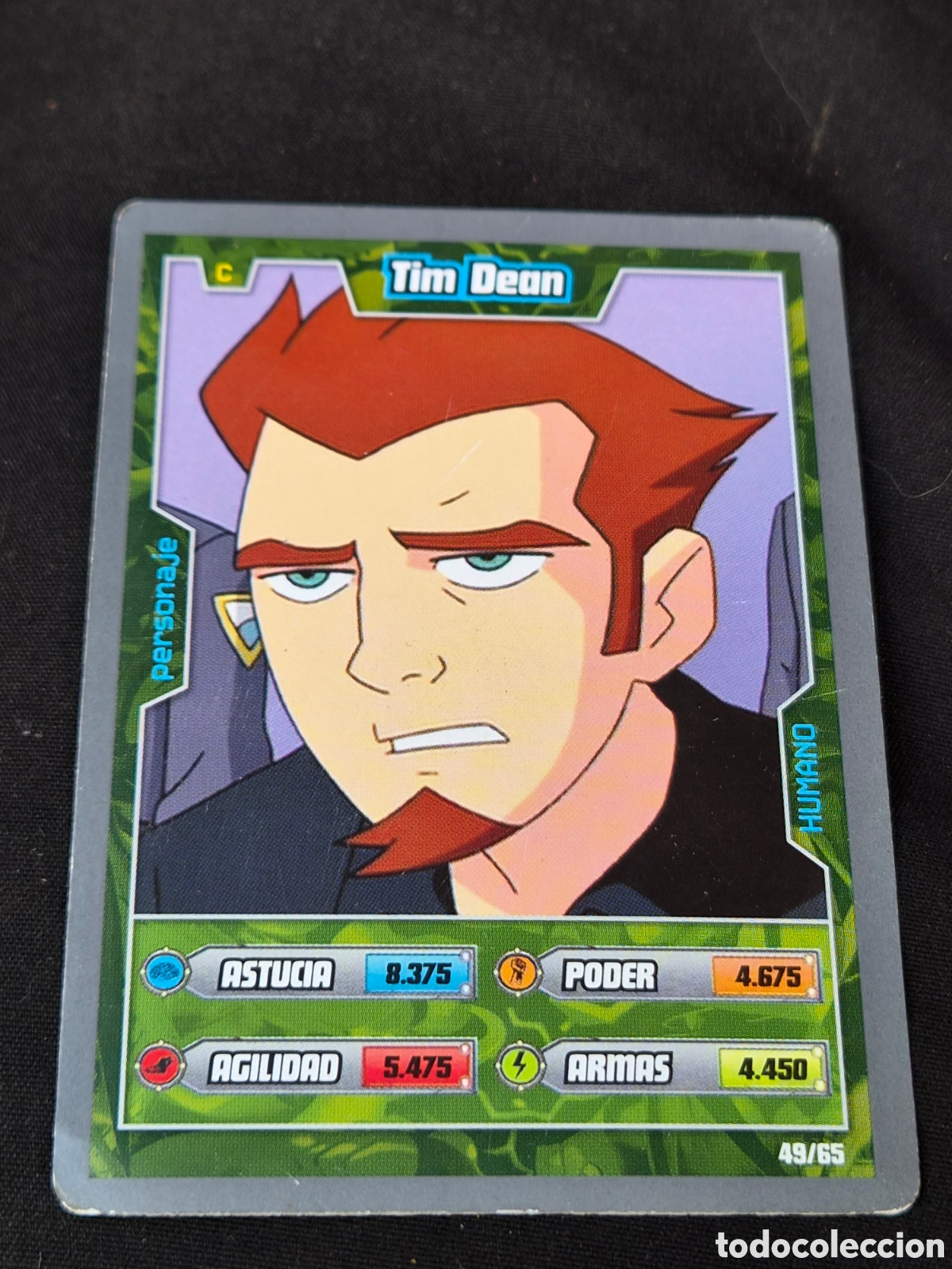 Trading cards: 49 - TIM DEAN , BEN 10 ALIEN ADVENTURES - Foto 1
