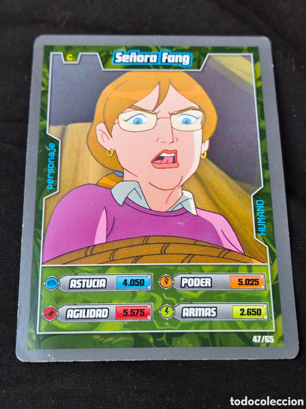 Trading Cards: 47 - SE&Ntilde;ORA FANG , BEN 10 ALIEN ADVENTURES