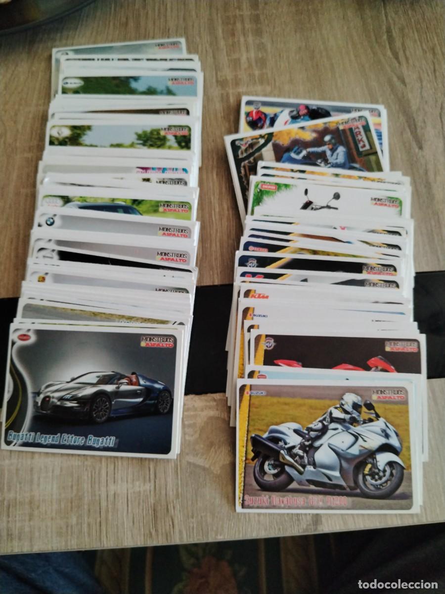 Trading Cards: Monstruos del asfalto - lote de 153 cromos