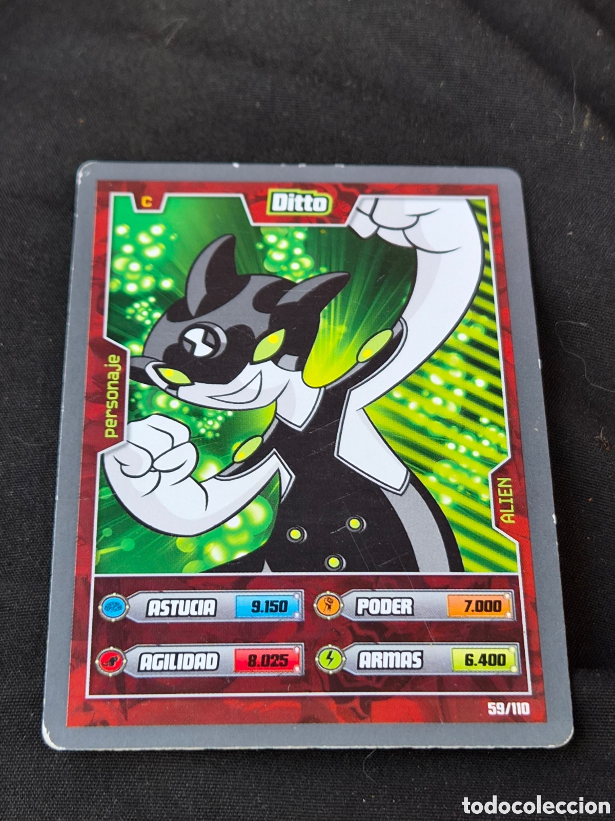 Trading cards: 59 - DITTO , BEN 10 ALIEN ADVENTURES - Foto 1