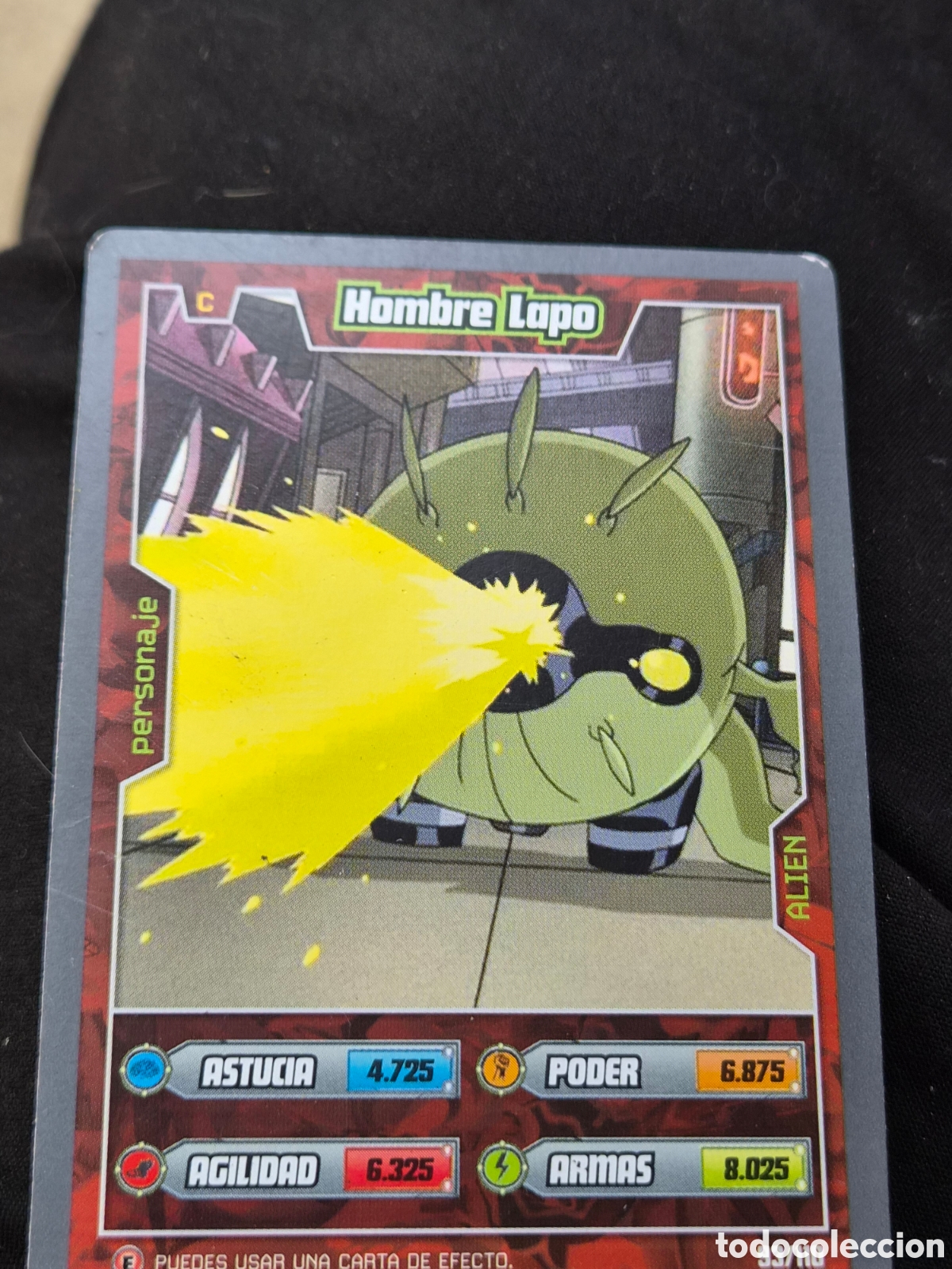 Trading Cards: 93 - HOMBRE LAPO BEN 10 ALIEN ADVENTURES
