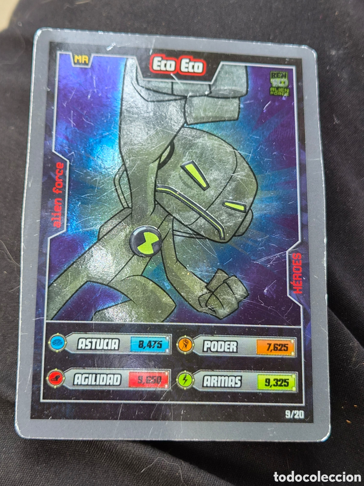 Trading Cards: 9 - ECO ECO , BEN TEN ALIEN ADVENTURES