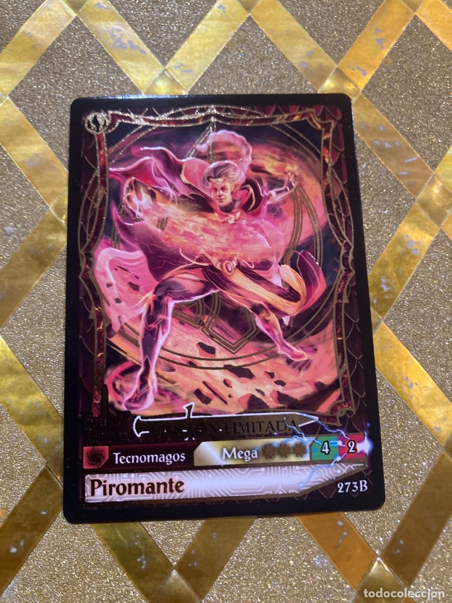 Trading Cards: CROMO CARD NUMERO 273 B PIROMANTE FANTASY RIDERS 3 , EL RESURGIR DE LOS DRAGONES PANINI !