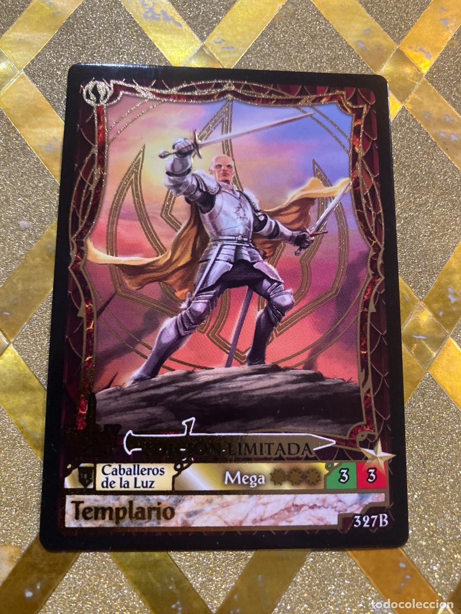 Trading Cards: CROMO CARD NUMERO 327 B TEMPLARIO RIDERS 3 , EL RESURGIR DE LOS DRAGONES PANINI !