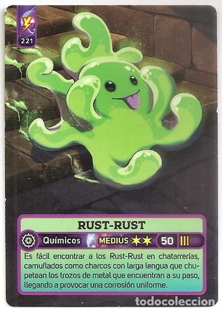 Trading Cards: Rust-Rust, carta coleccionable del juego de cartas Nergys, n.&ordm; 221 - Panini, 2024