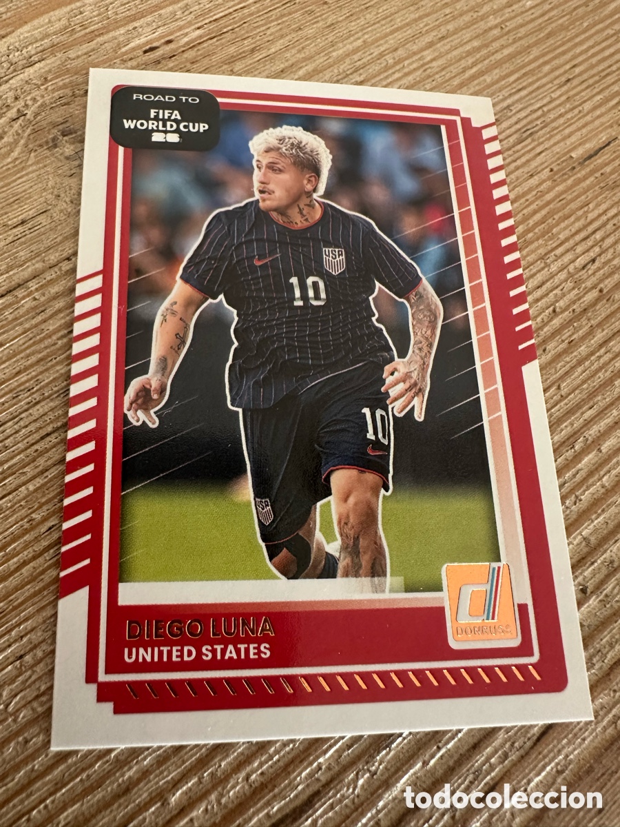 Trading Cards: DIEGO LUNA USA 26 DONRUSS ROAD TO WORLD CUP 2026 USA CAN MEX MUNDIAL 26 PANINI