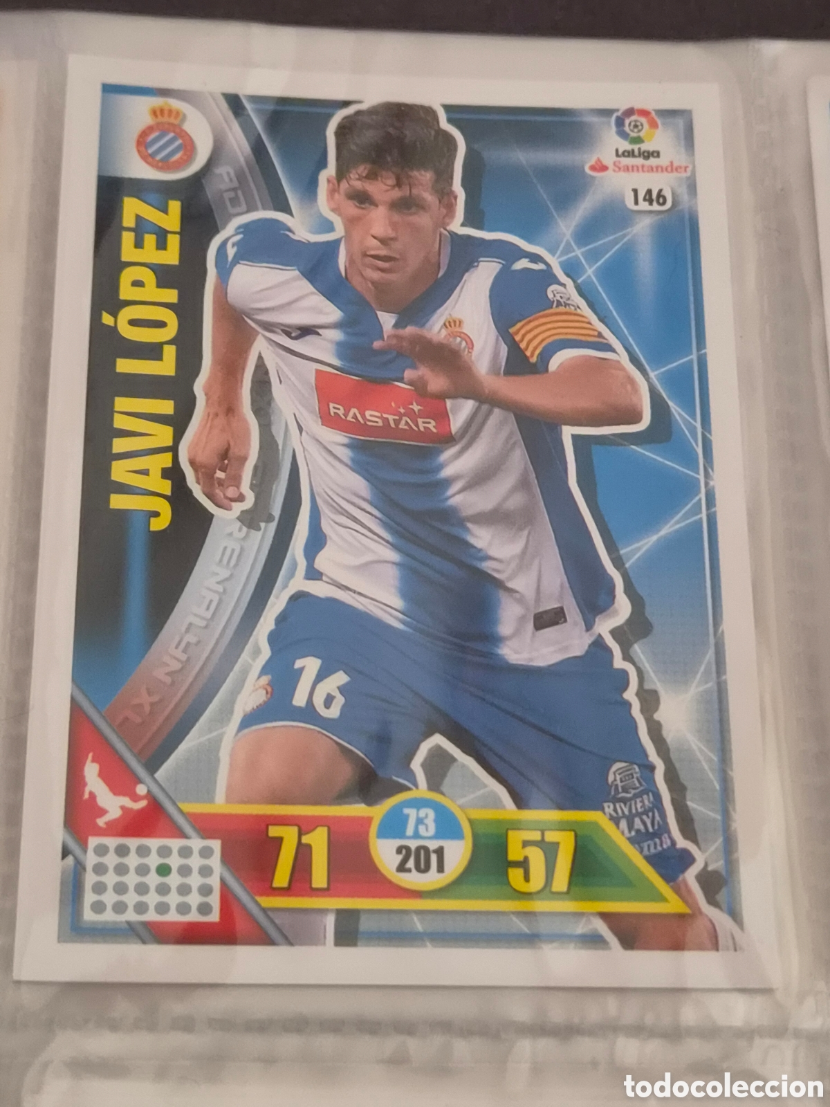 Trading Cards: 146 - JAVI L&Oacute;PEZ, ESPA&Ntilde;OL ADRENALYN 2016 2017