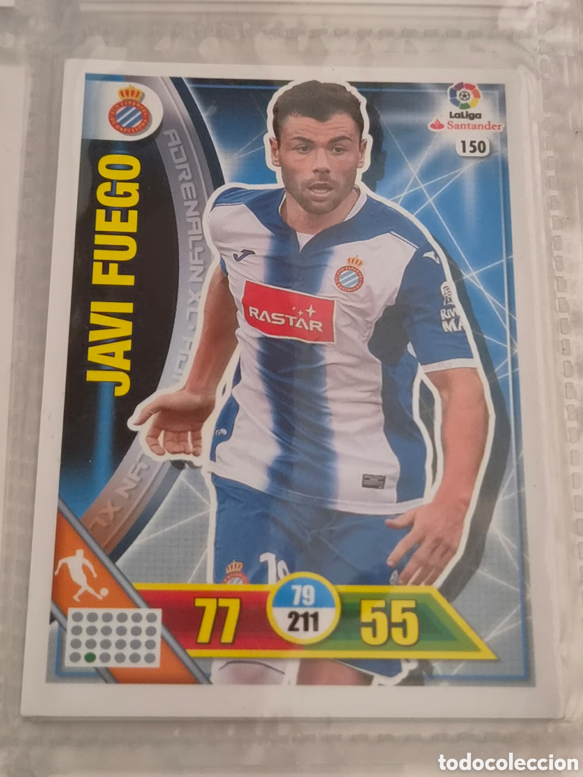 Trading Cards: 150 - JAVI FUEGO, ESPA&Ntilde;OL ADRENALYN 2016 2017