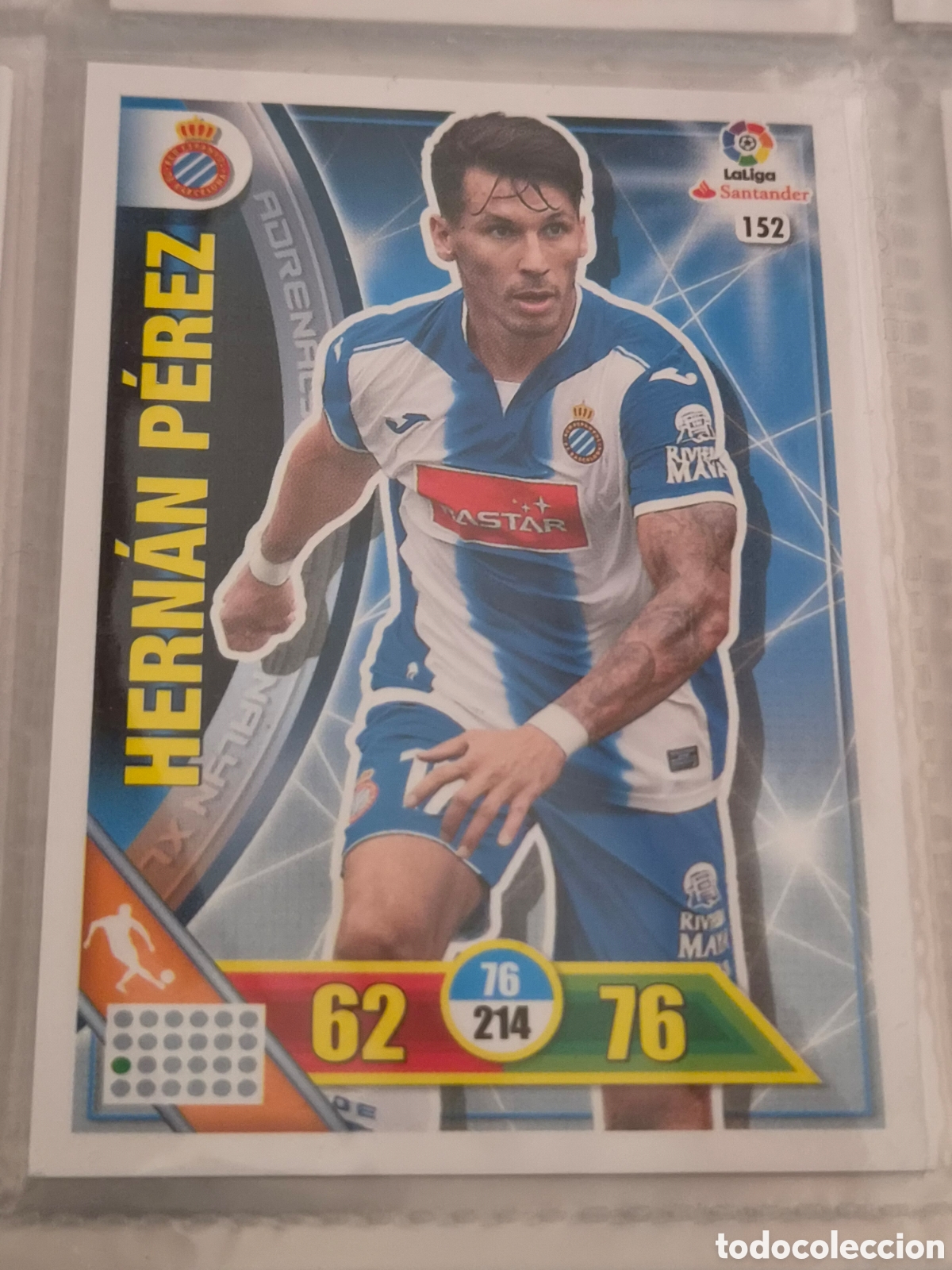 Trading Cards: 152 - HERNAN PEREZ, ESPA&Ntilde;OL ADRENALYN 2016 2017