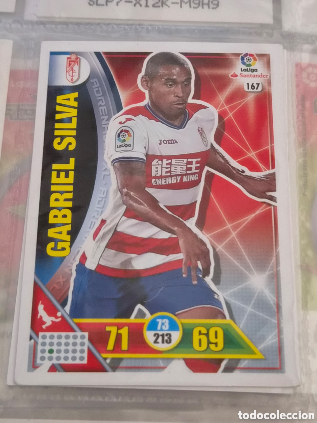 Trading Cards: 167 - GABRIEL SILVA, GRANADA ADRENALYN 2016 2017