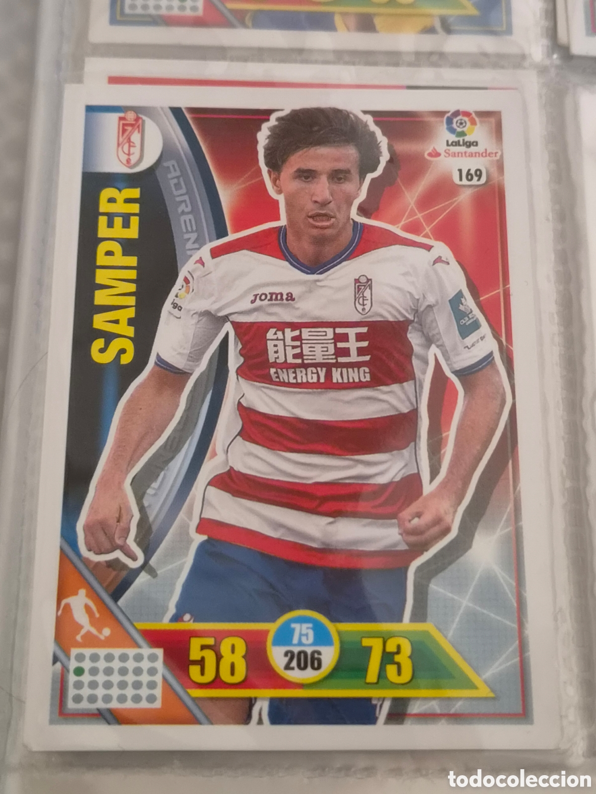 Trading Cards: 169 - SAMPER , GRANADA ADRENALYN 2016 2017