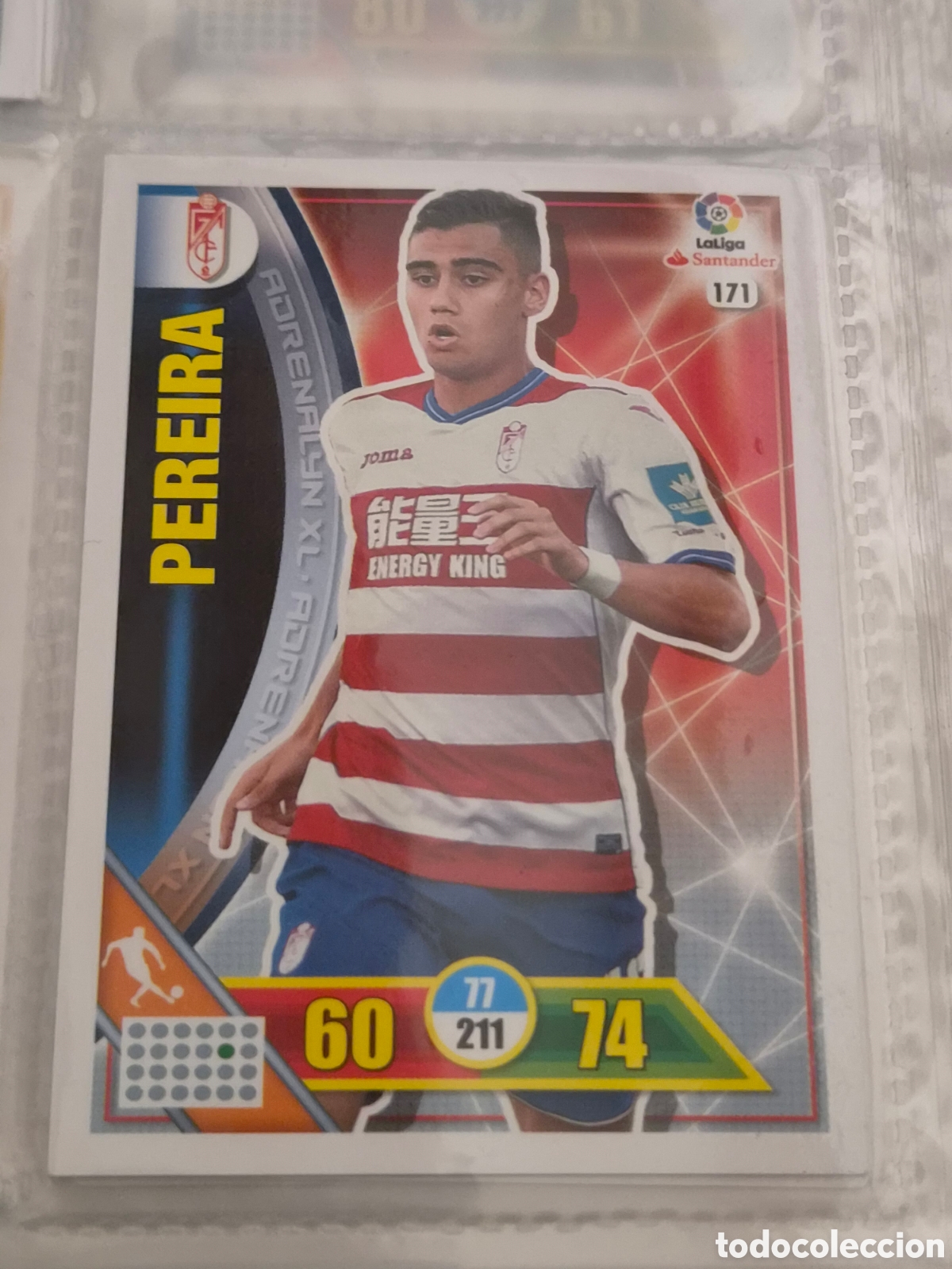 Trading Cards: 171 - PEREIRA , GRANADA ADRENALYN 2016 2017