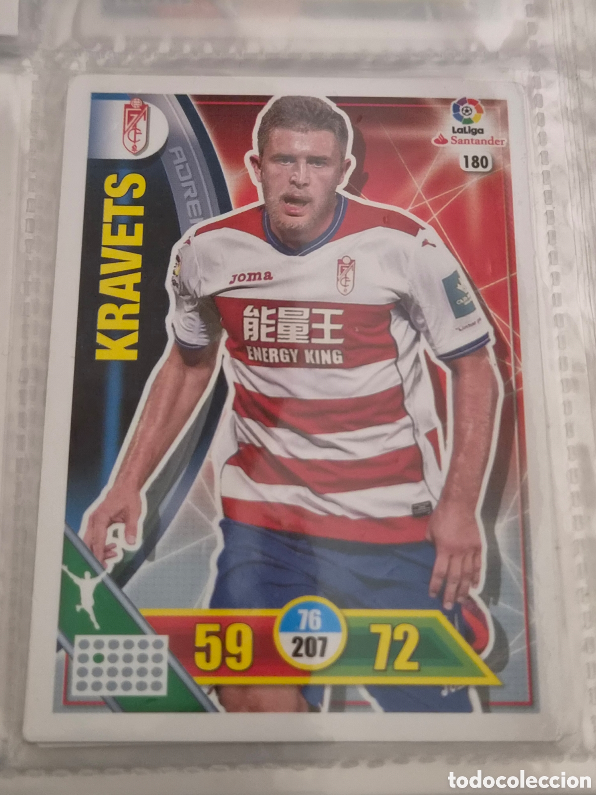 Trading Cards: 180 - KRAVETS , GRANADA ADRENALYN 2016 2017