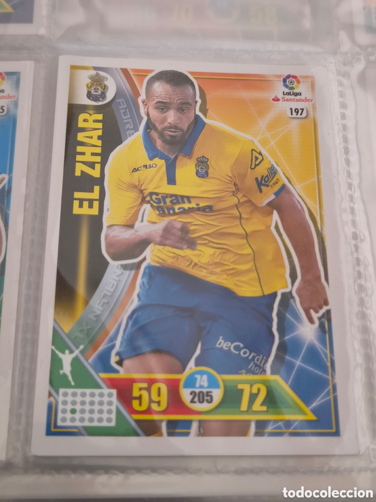 Trading Cards: 197 - EL ZHAR , LAS PALMAS ADRENALYN 2016 2017